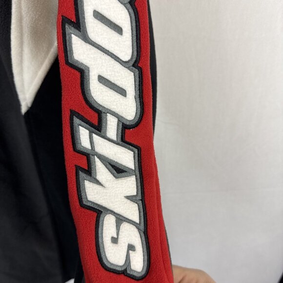 Ski-Doo Team XPS ROATAX Fleece Pullover Men’s Small Red Black BRP - Picture 2 of 8